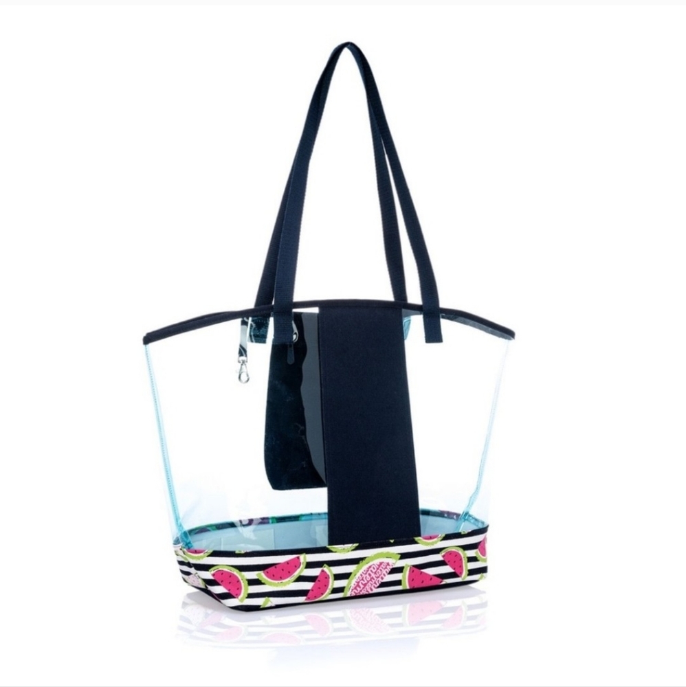 NWOT Thirty-One Large Clear Tote